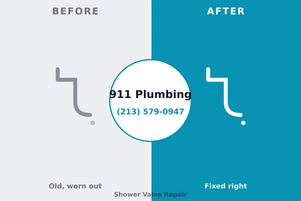 Before and after: plumbing repair Timberline-Fernwood, AZ